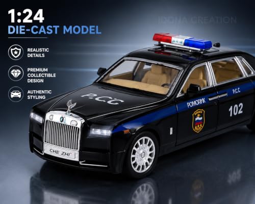 Image of Diecast Model Car 1:24 Scale Metal Toy Cars