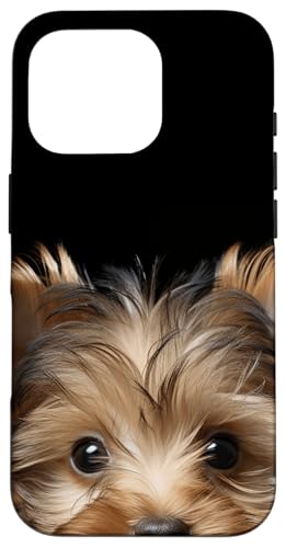 Yorkie Art Yorkshire Terrier Dog Lovers Yorkie Mom Dad Case for iPhone 16 Pro