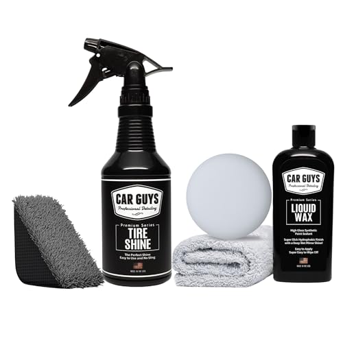 Kit Detallado para Auto con Cera Líquida y Brillo para Llantas miniatura 1