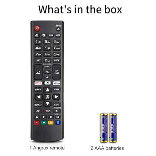 für LG-Fernbedienung Fernseher, Universal für Alle LG Smart TV Remote Original, Mit Batterie – Bild 7