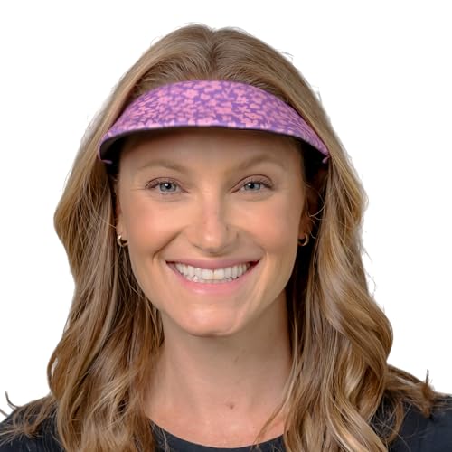 Image of No Headache Sun Visor for Women | Stylish, Lightweight Golf & Tennis Hat | UV Protection for Outdoor Sports & Travel
