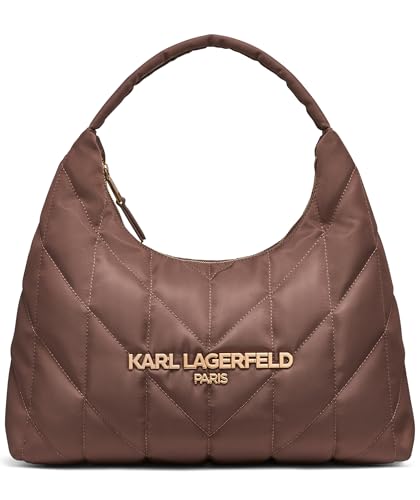 Image of KARL LAGERFELD Women's Voyage Hobo Bag With Logo