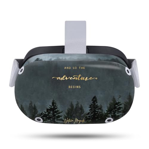 Head Case Designs Officially Licensed Nature Magick Tree Art Mix Vinyl Sticker Skin Decal Cover Compatible with Meta Quest 2