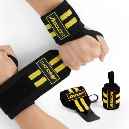 Boldfit Wrist Band for Gym Workout Premium Unisex Wrist Support f...