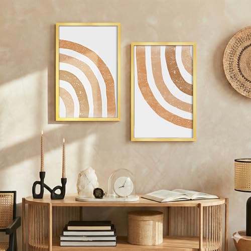 Image of LaVie Home 11x17 Picture Frame for Wall Display, 11x17 Gold Picture Frame with HD Plexiglas, 11 x 17 Poster Frame 1 Pack, Display Frame for Vertical or Horizontal, Classic Collection