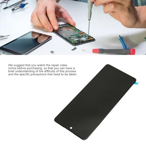 Rankomu LCD pekskärm för Stylo7 Q740 med reparationsverktyg