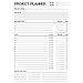 Project Planner: Management Notebooks Organizer & Work Log Book Tracker With Checklist Brainstorming for Entrepreneurs, Managers & Small Business Owners
