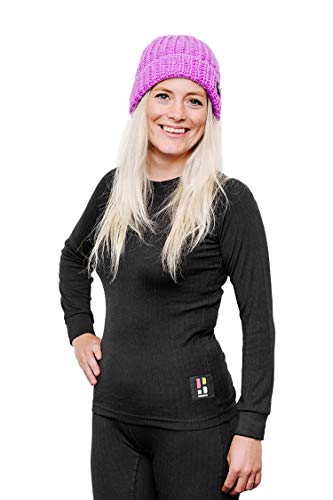 Haut thermique femme manches longues noir Pro Thermo Baselayer