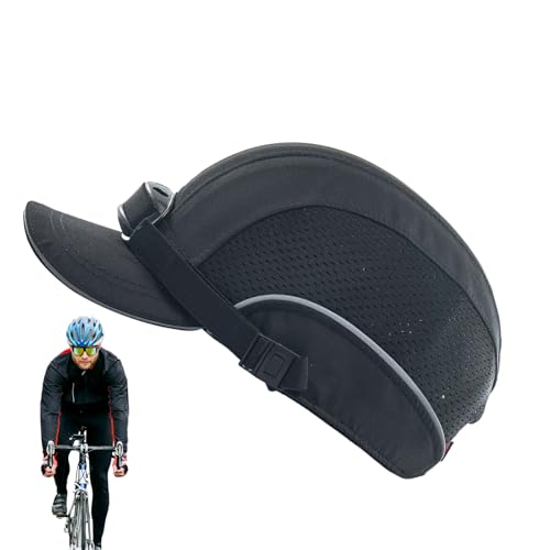 Casquette de course avec visière pour stopper la sueur sous le casque de moto