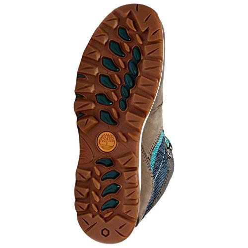 Image of Timberland Women's Mt. Maddsen Mid Lthr Waterproof Chukka Boots, Olive Nubuck, 4.5 UK