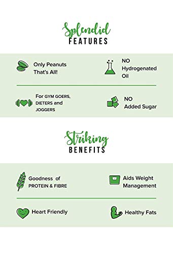 Image of Pintola All Natural Peanut Butter (Crunchy) (1 kg) (Unsweetened, Non-GMO, Gluten Free, Vegan) + Pintola All Natural Peanut Butter (Extra Crunchy) (Unsweetened) (1kg)