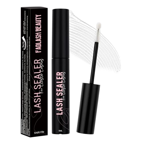 Lash Seal for Lash Clusters 5ml Portable DIY Lash Sealant for Extended Lash Adhesion Waterproof Overnight Lash Sealer with Long-Lasting Hold Clear