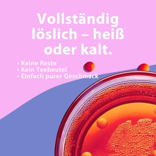 TEABALLS Set DANCE MIX mit Himbeere, Pfirsich, Kirsche 3er Pack für 225 Tassen Tee