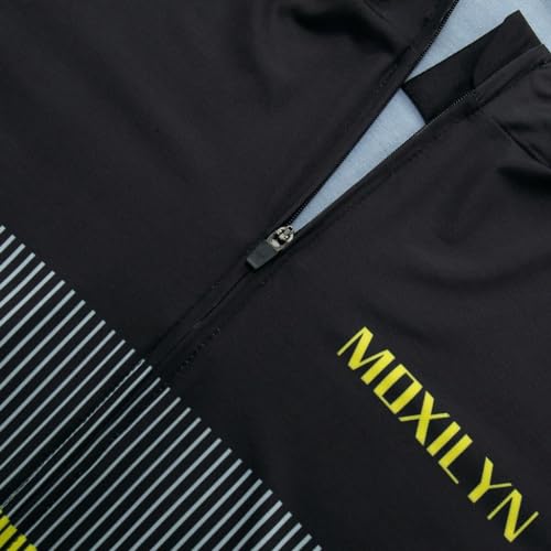Maillot cyclisme homme avec 4 poches MOXILYN pour vélo VTT