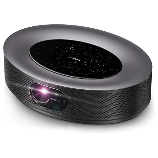 Anker Nebula Cosmos Max 4K Projector with 1500 ANSI Lumens, Android TV 9.0, Dolby Digital Plus, HDR10, HLG(Generalüberholt)