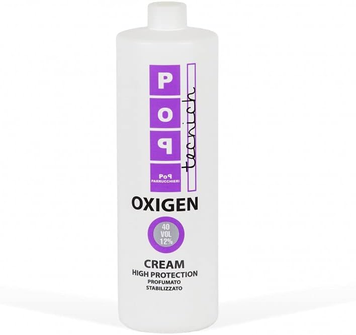 Pop Italy Stabilized Oxygen Technich Color Therapy Scented 1 Litre (40 Volumes)