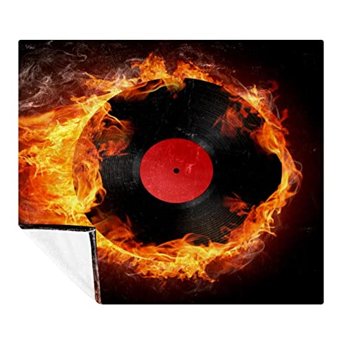 Couverture douce Record in Fire : le cadeau réconfortant parfait pour petits et grands