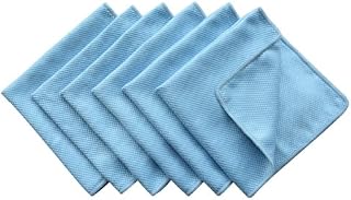 SINLAND Microfiber Cleaning Cloth for Stainless Steel Appliances Wine Glass Window Polishing Cloths