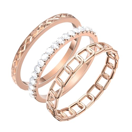 YWXTW 14K �����b�L �X�^�b�L���O�����O Oura Ring Gen 4/Ultrahuman�p ���s�ɍ��E����Ȃ��G���K���X �ϐF���Ȃ� �X�e�����X �z���C�g �W���R�j�A ���� Oura �X�^�b�J�u�� �o���h �M�t�g �����p, 6, �X�e�����X�|