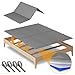 Doletaitan Metal-Frame-Bunkie-Board-Queen-Size (60