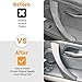 BJchiwu 6PCS/Set Interior Inner Inside Door Pull Sticky Handle Cover for BMW 3 Series E90/E91/E92/E93 320 325 328 335 330 M3 (2004-2011) Left and Right Passenger Side (Black)