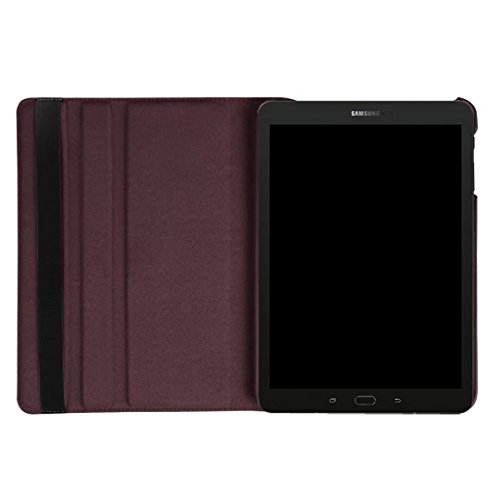 Image of for Galaxy Tab S3 9.7 inch case MOCA 360 Degree Rotating Stand PU Leather Flip Cover Case for Samsung Galaxy Tablet Tab S3 9.7 inch SM - T820 T825 Flip Cover case (Coffee Brown.)