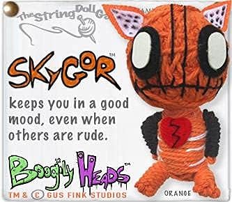 kamibashi Skygor Gus Fink Boogily Heads Original String Doll Gang Keychain Clip image 2