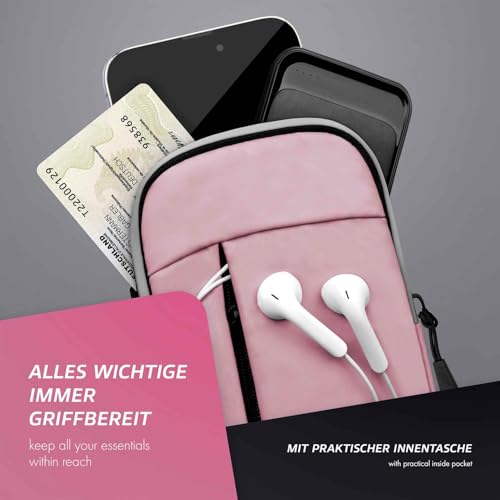 Sling Motorola Edge 40 Pro ONEFLOW sac banane rose