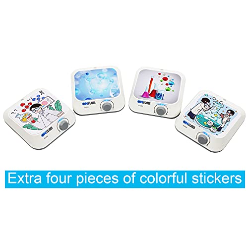 Onilab Magnetic Stirrer With 8Pcs Stir Bar Set And Stir Bar Retriever, Magnetic Mixer Max Stirring Capacity 3000Ml(No Heating) #TOP3