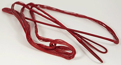 Red B50 Dacron Replacement Recurve Bowstring - Actual String Length - 12 Strand Bow String (51 INCH Length)
