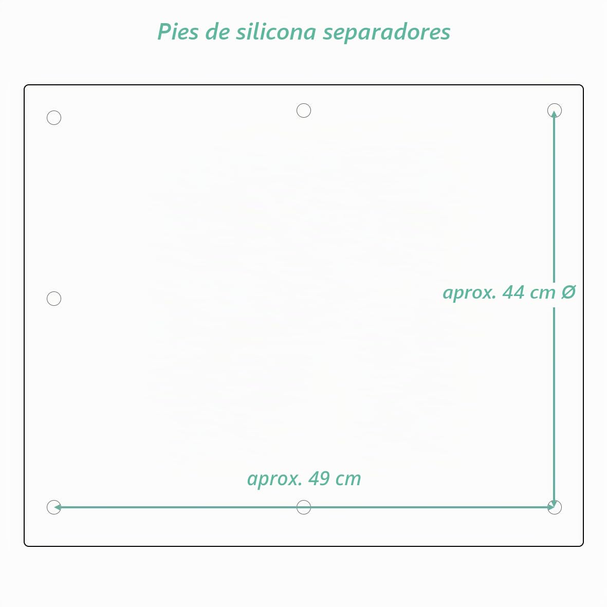 Zeller 26309 Placa de Panel de Cocina, Vidrio, Multicolor, 56x50x3 cm