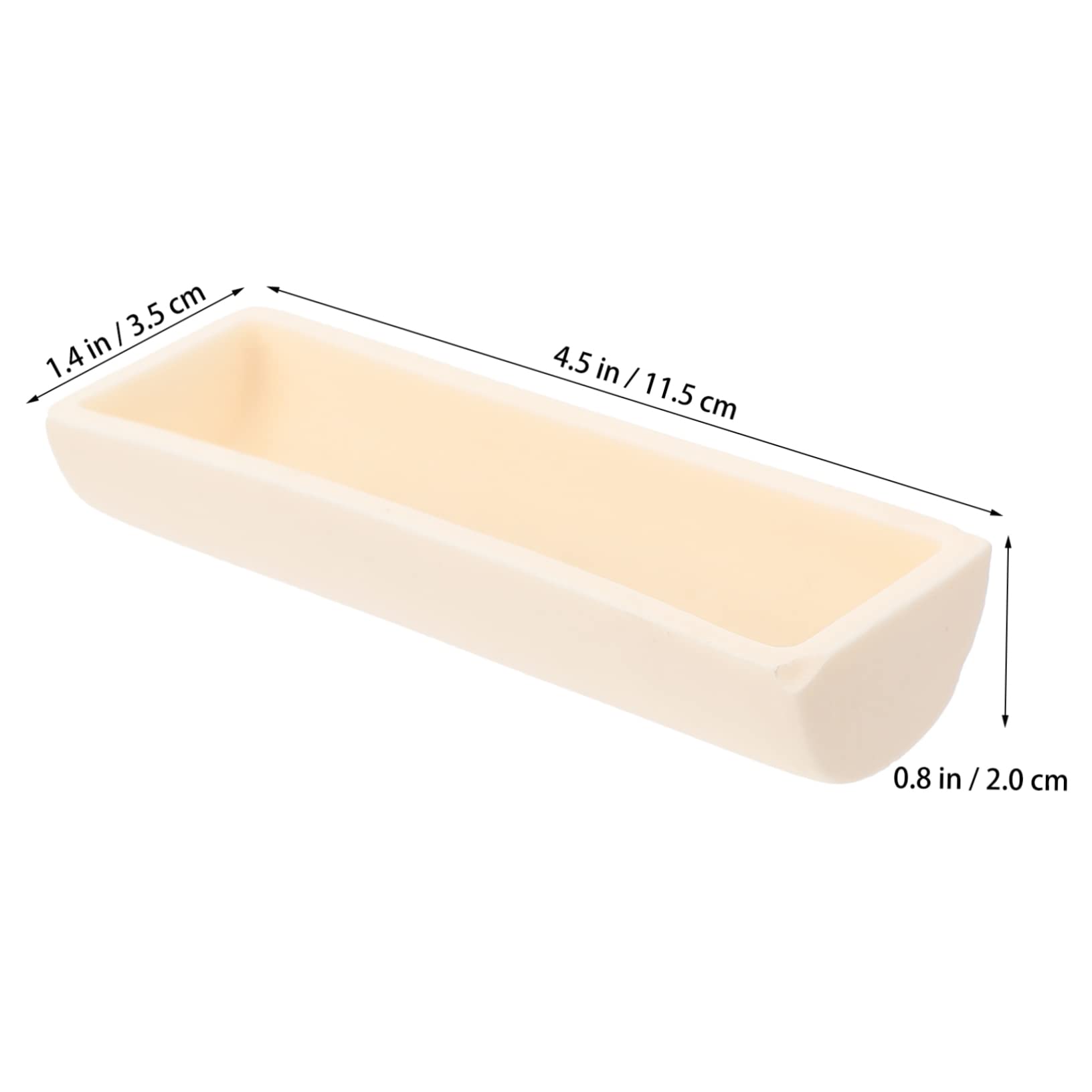 CHILDWEET Experimental Combustion Boat Electric Burners Crucibles Tube Furnace Experiment Corundum Crucible Ore Pegboard Basket Refining Crucibl Labs Corundum White Aluminum Oxide