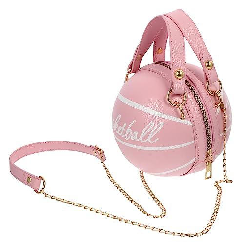 1pc basketball chain bag basketball purses for women ladies shoulder bags pink phone wallet football