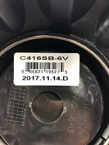 Vision Wheels C416SB-6V Satin Black Center Cap