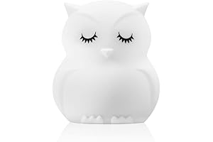 Lumipets Night Light for Kids: Tranquil Owl Companion