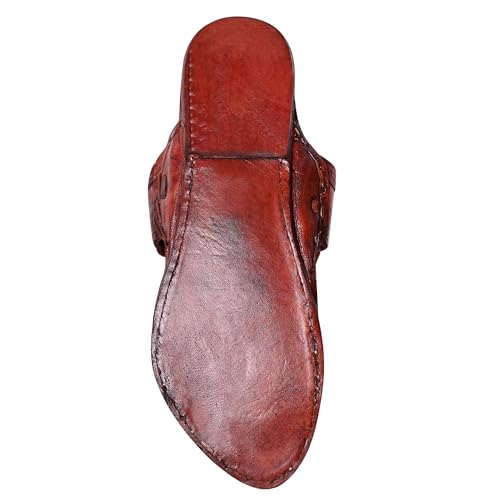 Image of Kolhapuri Chappal for Men| Kolhapuri Slippers for Men| kolapuri chapal Men| Leather Slippers for Men| Leather Chappal for Men-AB-Parent A13
