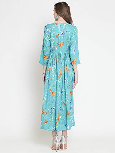 Image of Sera Women Floral Print fit & Flare Dress