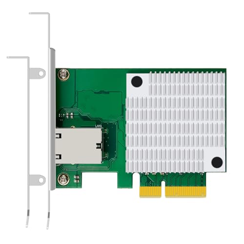 Tarjeta de Red Ethernet 10Gb RJ45 PCIE 4.0 GLOTRENDS ST7443 Marvell AQC113