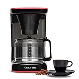 TAURUS VELVET COFFEE | Cafetera de goteo 1.5 L con vertido tipo regadera | Aroma y sabor intenso |...