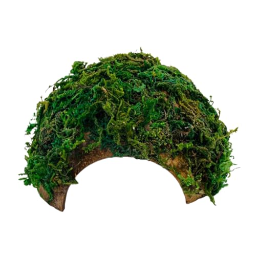 Hohopeti ハムスターシェルター ?避屋 小型軽量 ダーク環境作成用 耐久性 素材使用 グリーンカラー ペット用隠れ家