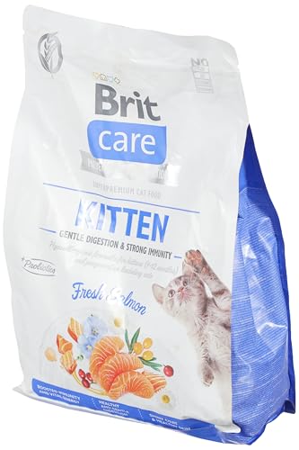 Brit Trockenfutter - Kitten - Lachs - Digestion & Strong Immunity, 2 kg