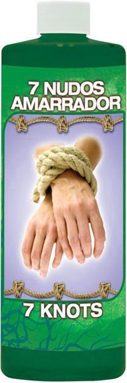 INDIO Spiritual Water-(7 TYING KNOTS)|AGUA ESP 7 NUDOS AMARRADOR 8oz