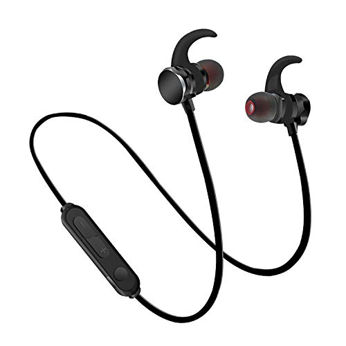 Bluetooth Headphones, VNVM Wireless Headphones Bluetooth 5.0 7-Hour Playtime IPX7 Waterproof Magnetic Connection