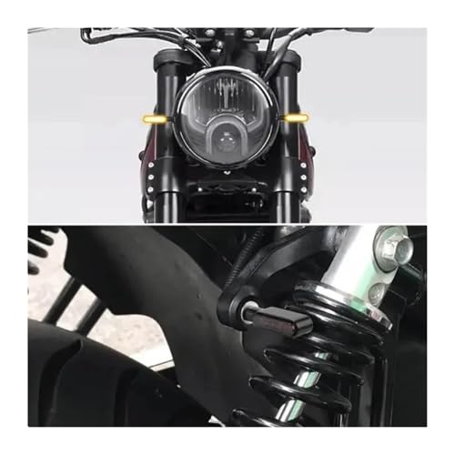 X PSBLTY Feu arrière de moto Feu arrière de freinage Pour Ducati Pour Diavel Pour Panigale v4 848 1098 Pour Mini feux clignotants 8 mm pour moto 12 V – vue 7