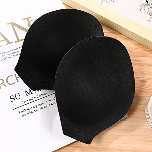 4Pcs Men Bulge Enhancing Mens Padded Underwear Cup Sponge Pad Swimwear Padded Pump Male Package Removable Pad for Swimwear Brief Shorts Underwear Black Shorts Cups2