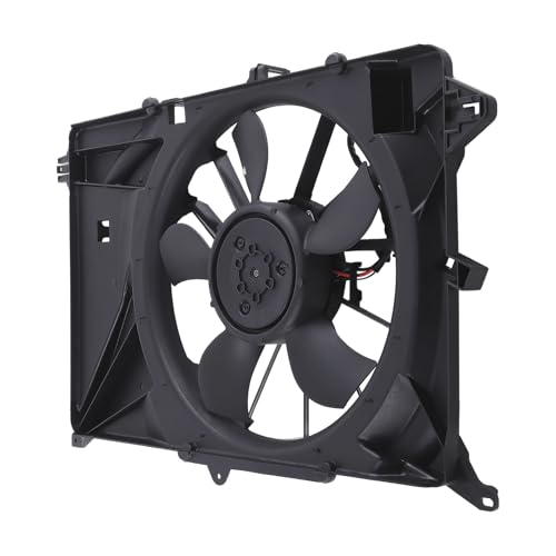 Image of maXpeedingrods Engine Radiator Cooling Fan Assembly for Jeep Compass 2.0L L4 2017, for Jeep Compass 2.4L L4 2017-2021 Replacement 68249185AA 68249185AB