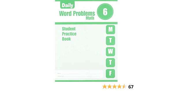 Daily Word Problems, Grade 6 Student Book (Daily Word ...