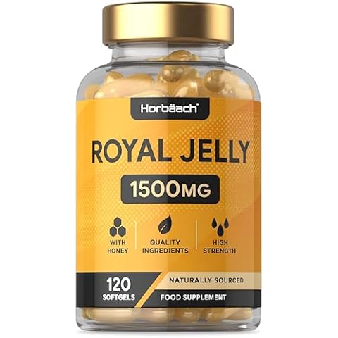 Horbaach Royal Jelly 1500mg Softgels Cover
