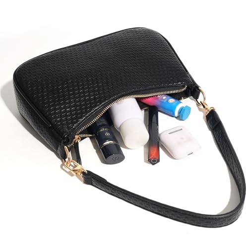 VODIU Clutch Tote Handbags with 2 Removable Straps and Zipper Closure Crossbody Bags Shoulder Purse Handbag for Women