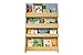 Bibliothèque Murale Enfant (0-10 Ans) Tidy Books en Bois Naturel, Bibliothèque Montessori, Étagère Livre Enfant, Livres de Face 115 x 77 x 7 cm, Écoresponsable, Fait Main, L'Originale Depuis 2004